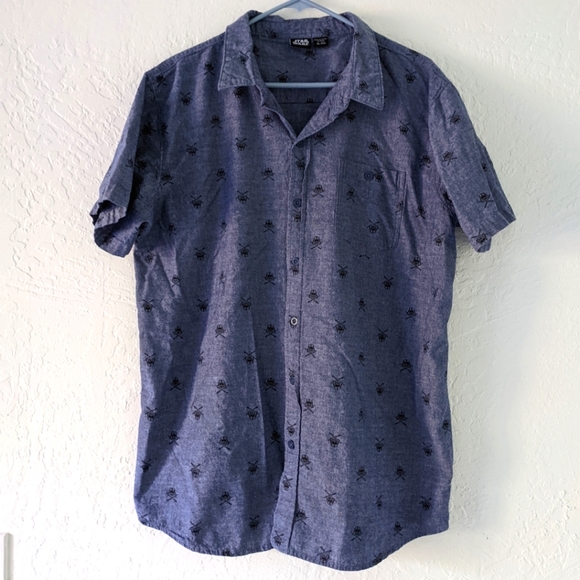 Star Wars Other - Star Wars Darth Vader Crossed Button-Down Shirt